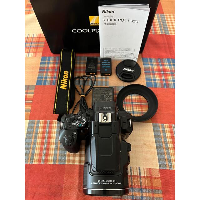 早割クーポン! Nikon デジタルカメラ COOLPIX P950 ブラック クールピクス