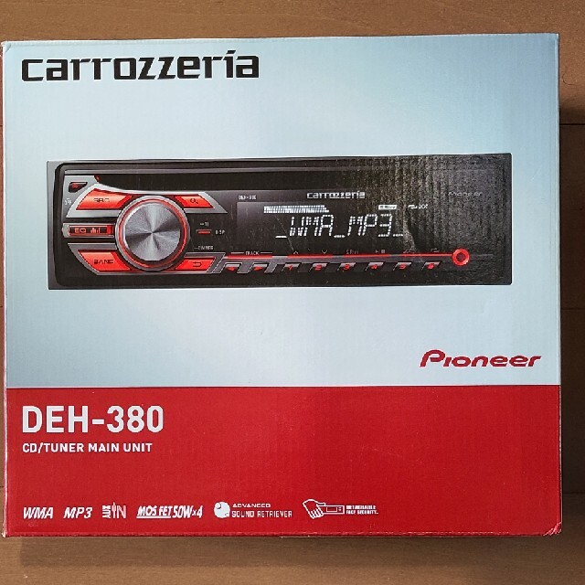 Pioneer(パイオニア)のdeh-380 カロッツェリア　パイオニア　新品未使用になります。 自動車/バイクの自動車(カーオーディオ)の商品写真