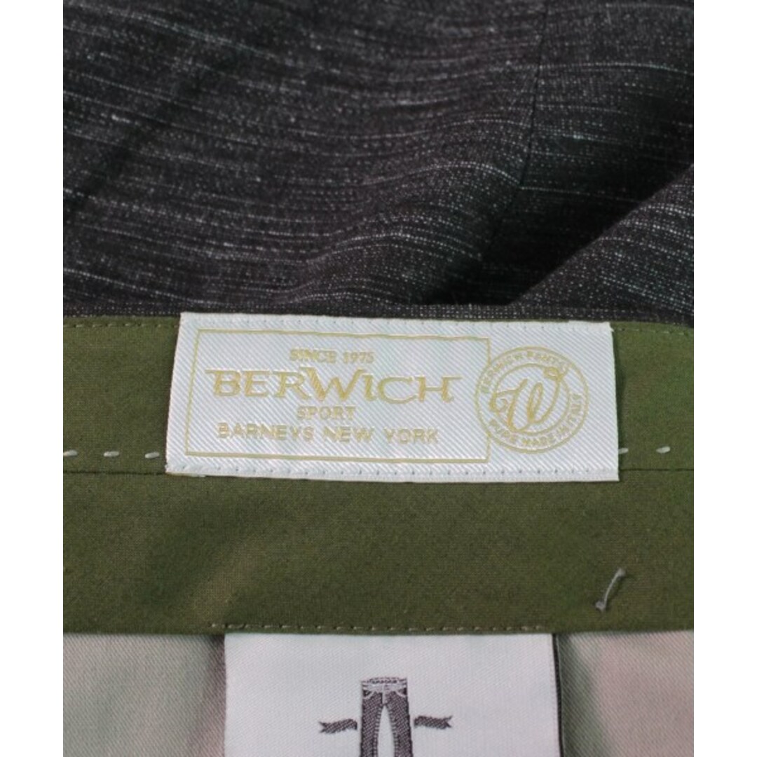 BERWICH ベルウィッチ スラックス 46(M位) 茶 - スラックス