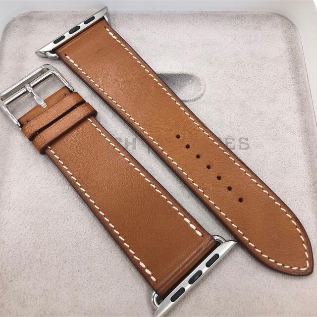 アップルウォッチ エルメス Apple Watch 44mm 用 レザーベルト