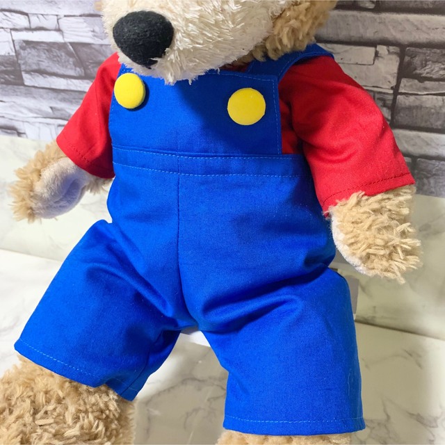 ダッフィー ジェラトーニ コスチューム ハンドメイド マリオ ダッフィー ジェラトーニ コスチューム ハンドメイド マリオ