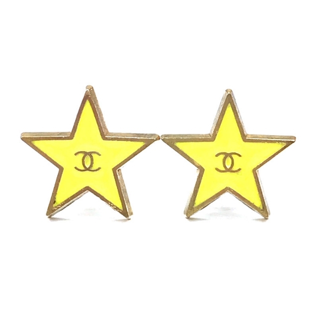美品 CHANEL イヤリング 星型 ココマーク CHANEL シャネル