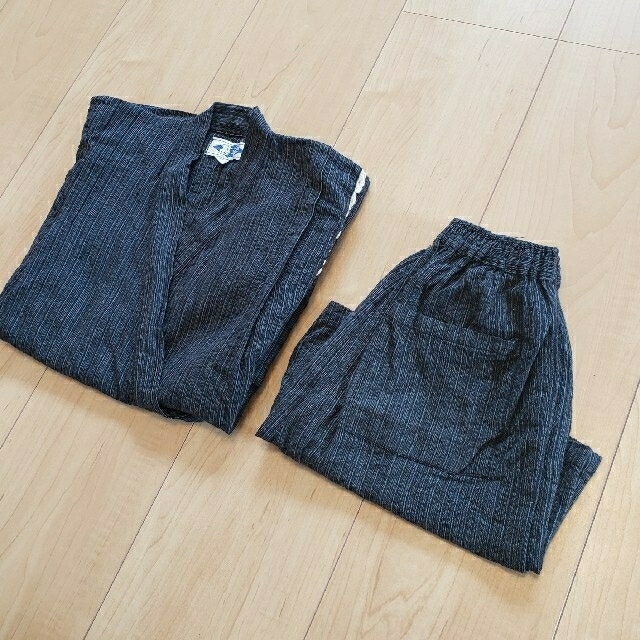 髙島屋(タカシマヤ)の甚平　２点セット　120cm キッズ/ベビー/マタニティのキッズ服男の子用(90cm~)(甚平/浴衣)の商品写真