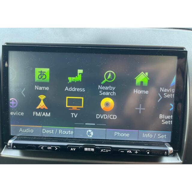 CLARION NX617 Bluetooth メモリーナビ 2017年navigation