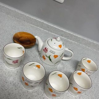 ヒロミチナカノ(HIROMICHI NAKANO)のお茶食器セット(茶托つき)(食器)