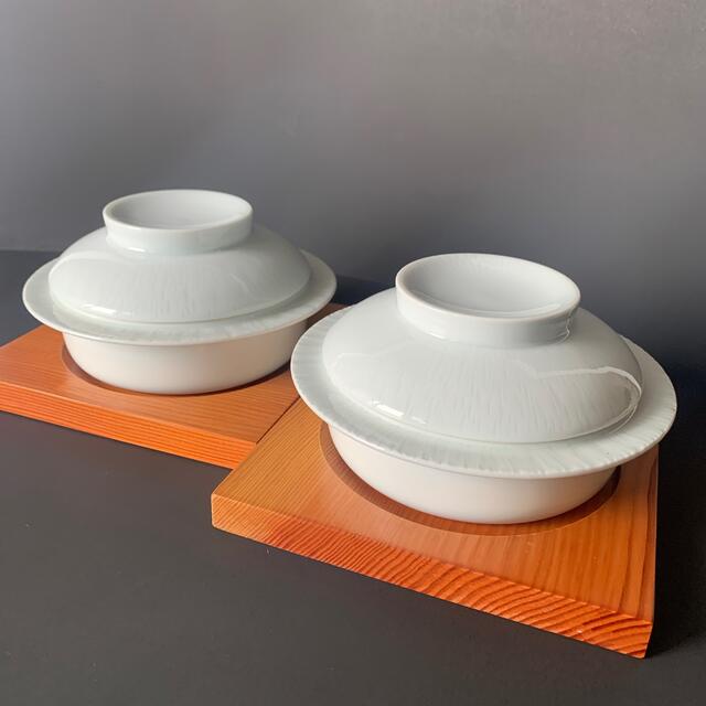 白山陶器 - 白山陶器 グラタン皿 森正洋 木製鍋置つき【訳あり 白山陶器 - 白山陶器 グラタン皿 森正洋 木製鍋置つき【訳あり