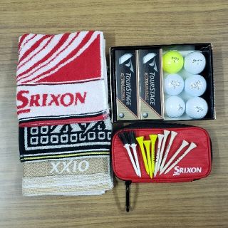 ダンロップ(DUNLOP)のSRIXON⭐XXIO⭐TOUR STAGE⭐ボール⭐ポーチ⭐タオル⭐未使用！(その他)