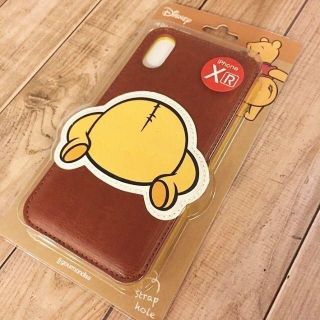 クマノプーサン(くまのプーさん)のくまのプーさん iPhoneXR スマホケース DN588E(iPhoneケース)