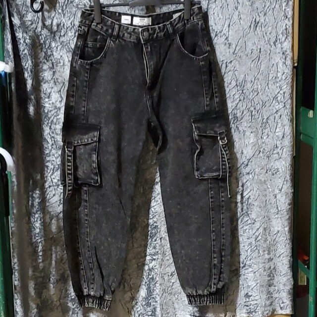 ベルシュカ BLACKデニム カーゴパンツ 純正ショップ レディース | bca
