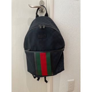 グッチ(Gucci)のGUCCIバックパック◆シェリーライン◆リュック美品(リュック/バックパック)