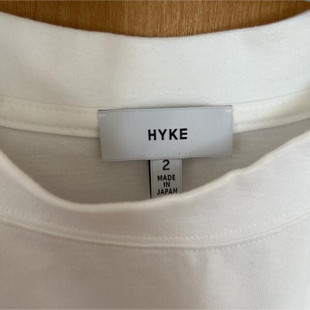 HYKE(ハイク)のHYKE ビッグ フィット ノースリーブTシャツ レディースのトップス(カットソー(半袖/袖なし))の商品写真