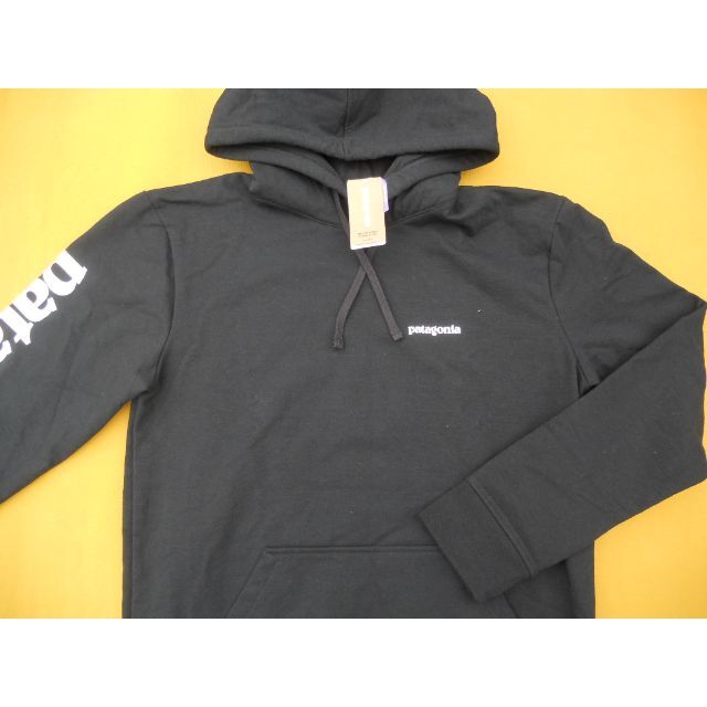 再再販！ patagonia - パタゴニア Uprisal Hoody Logo XL BLK 2019