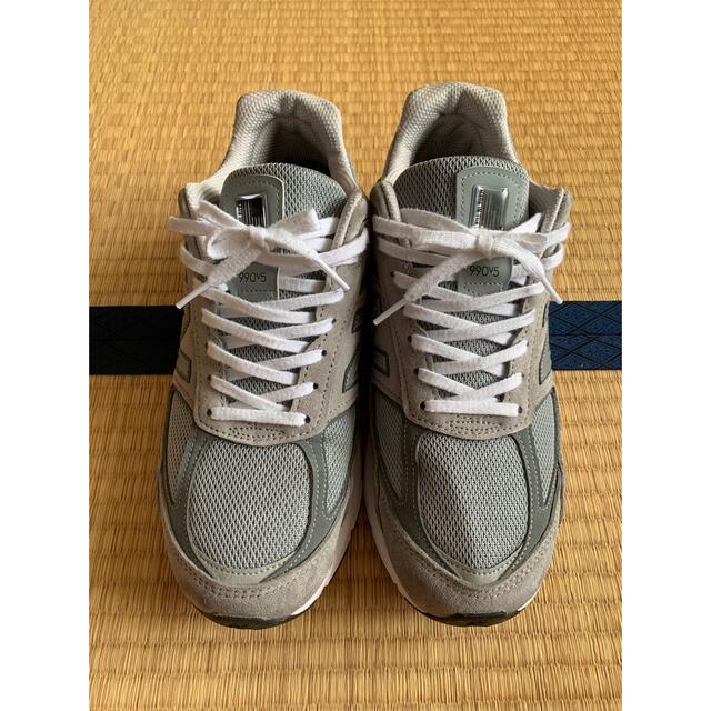 new balance M990GL5 990 V5 US9 27cm グレー