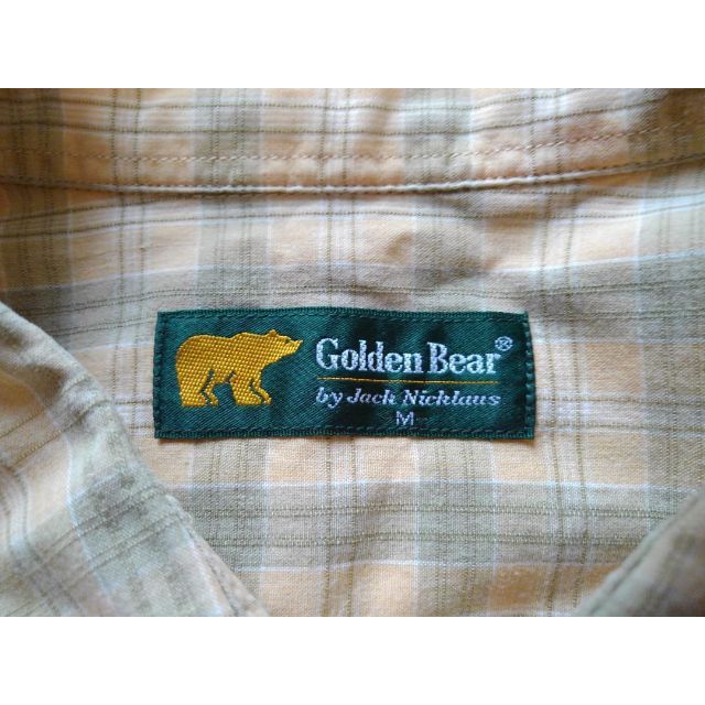 Golden Bear(ゴールデンベア)の238 Golden Bear ゴールデンベア 半袖チェックシャツ M 春～秋 メンズのトップス(シャツ)の商品写真