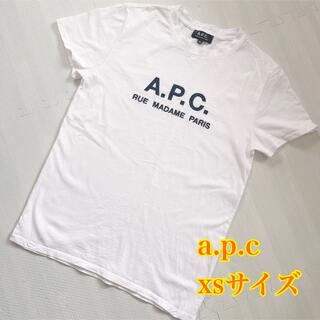 アーペーセー(A.P.C)のA.P.C 刺繍ロゴtシャツ(Tシャツ(半袖/袖なし))