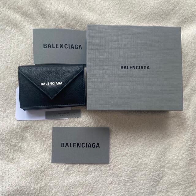 Balenciaga(バレンシアガ)のBALENCIAGA バレンシアガ ペーパーミニウォレット　財布 レディースのファッション小物(財布)の商品写真