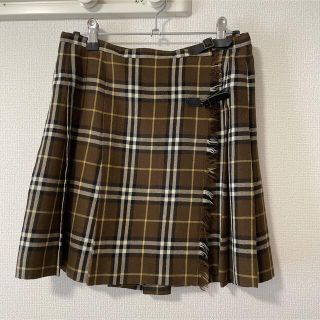 バーバリーブルーレーベル(BURBERRY BLUE LABEL)のBurberry BLUE LABEL チェックスカート(ミニスカート)