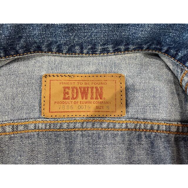 EDWIN(エドウィン)のGジャン デニムジャケット EDWIN 115センチ キッズ/ベビー/マタニティのキッズ服女の子用(90cm~)(ジャケット/上着)の商品写真