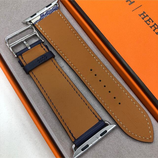 大人気廃盤色 アップルウォッチ HERMES レザーベルト AppleWatch