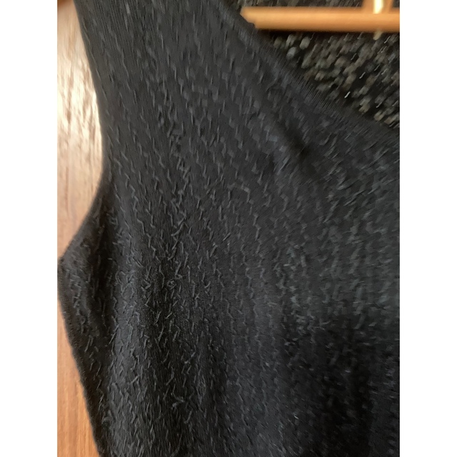 ノースリーブ　スパンコールトップス レディースのトップス(カットソー(半袖/袖なし))の商品写真