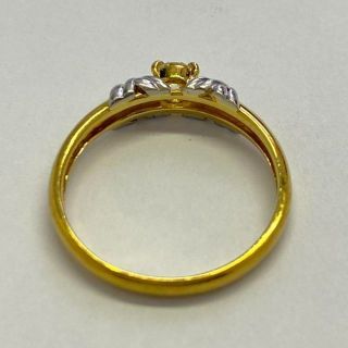 K18Pt900 高品質ダイヤモンドリング D0.20ct サイズ13号の通販 by
