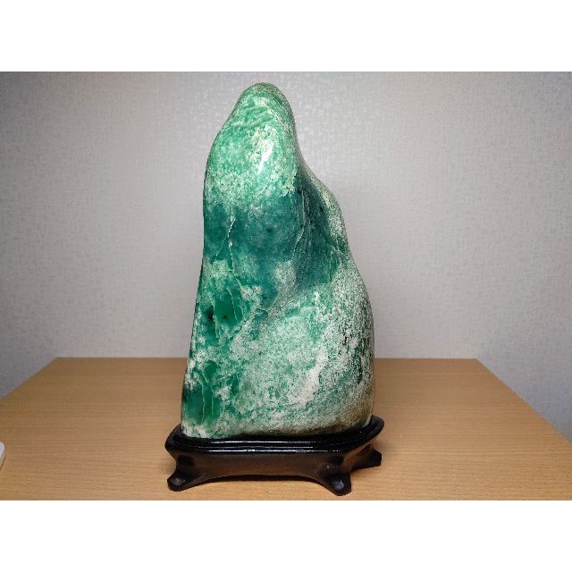 上質・緑 5.4kg 翡翠 ヒスイ 翡翠原石 原石 鉱物 鑑賞石 自然石 誕生石