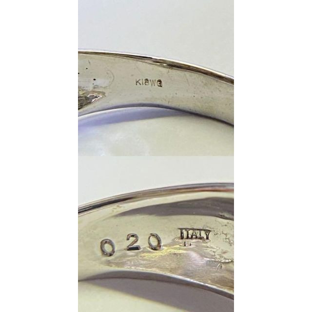 K18WG　高品質ダイヤモンドリング　D0.20ct　サイズ22号　鑑別書付き レディースのアクセサリー(リング(指輪))の商品写真