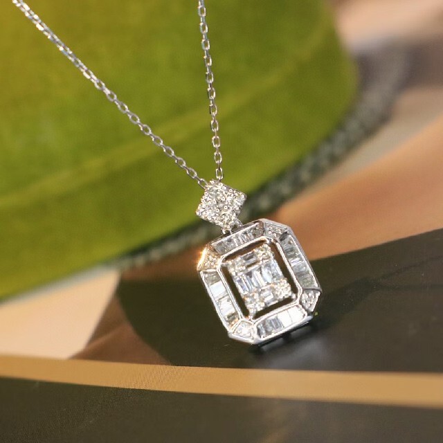 Pt900 天然ダイヤモンド ペンダントトップ D1.00ct 鑑別書付き | www