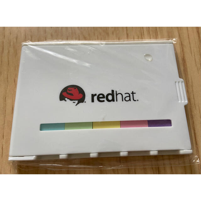 新品　redhat LINUX カラフルふせんセット　超レア インテリア/住まい/日用品の文房具(ノート/メモ帳/ふせん)の商品写真