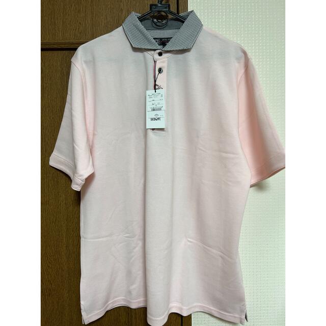 ポロシャツ メンズ　新品未使用　タグ付き　ピンク　MK