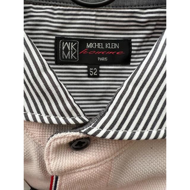 ポロシャツ メンズ　新品未使用　タグ付き　ピンク　MK