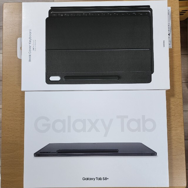 Galaxy Tab S8+＆Book Cover Keyboard純正品