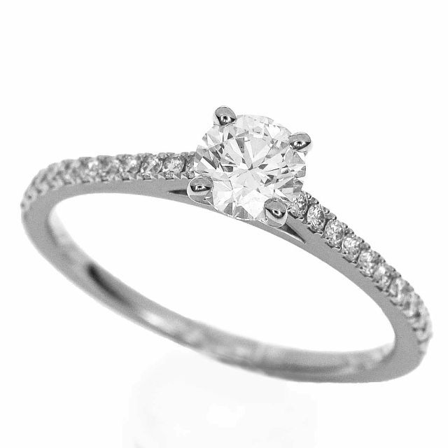 De Beers ソリティアリング ダイヤ Pt950 10号 31761118