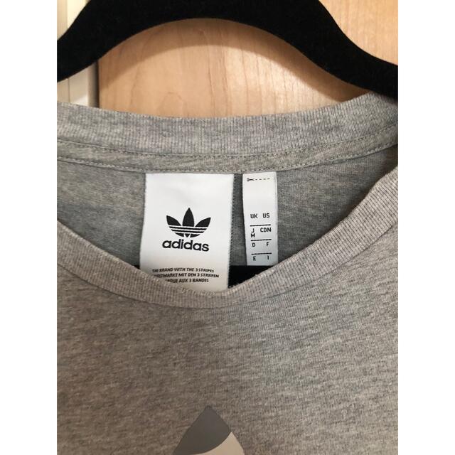 adidas(アディダス)のadidas美品ロゴTシャツ メンズのトップス(Tシャツ/カットソー(半袖/袖なし))の商品写真