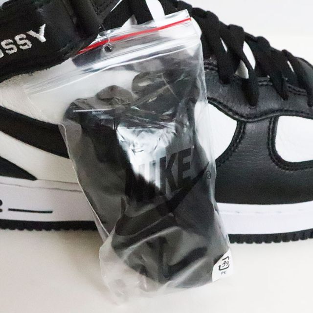 STUSSY NIKE Air Force 1 Mid パンダ 27.5cm