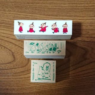 ムーミン(MOOMIN)の【セットのみ出品】ムーミン スタンプ 3個セット(はんこ)