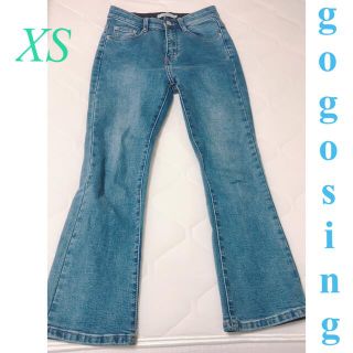 ゴゴシング(GOGOSING)のgogosing フレアデニム XSサイズ(デニム/ジーンズ)