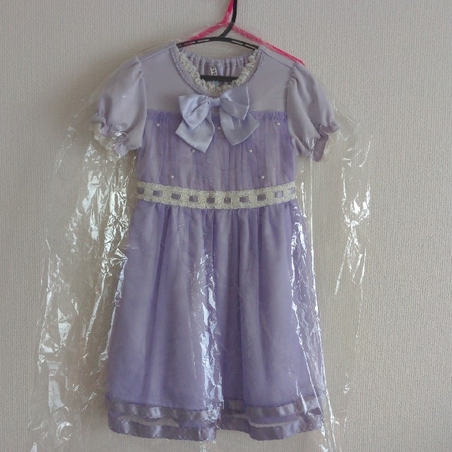 axes femme(アクシーズファム)のセール　axes femme 120　ワンピースドレス キッズ/ベビー/マタニティのキッズ服女の子用(90cm~)(ドレス/フォーマル)の商品写真