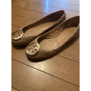 トリーバーチ(Tory Burch)の【トリーバーチ】キルティング　パンプス(バレエシューズ)