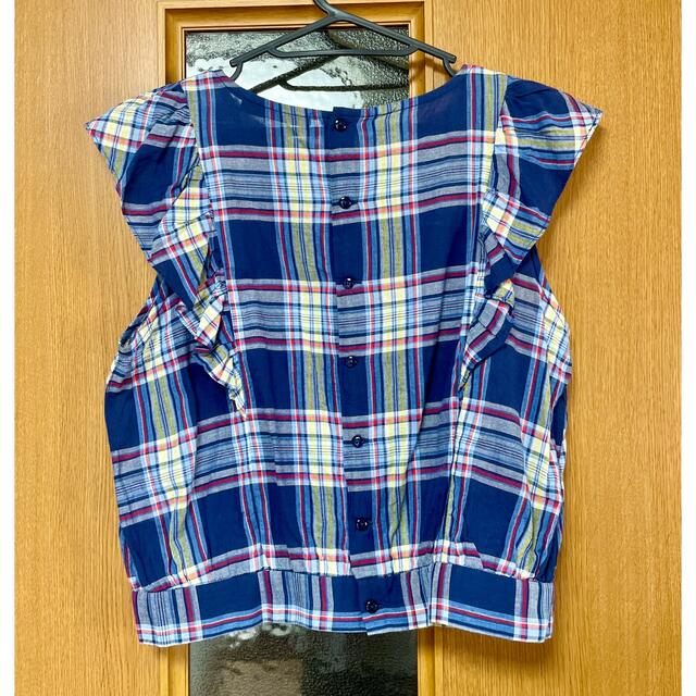 w closet(ダブルクローゼット)のw closet チェックブラウス レディースのトップス(シャツ/ブラウス(半袖/袖なし))の商品写真