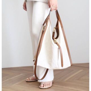 ドゥーズィエムクラス(DEUXIEME CLASSE)のORSETTO CANVAS LEATHER BAG(ショルダーバッグ)