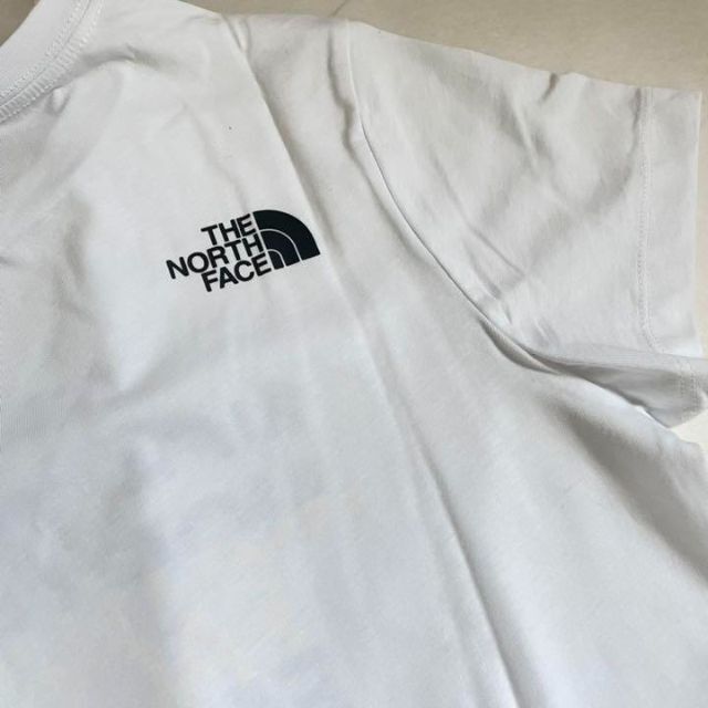 ノースフェイス　レディース　Tシャツ　ロゴ　ホワイト　Ｍ　新品 4