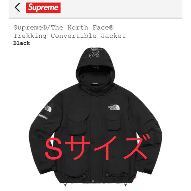 supreme north face trekking jacket 黒S