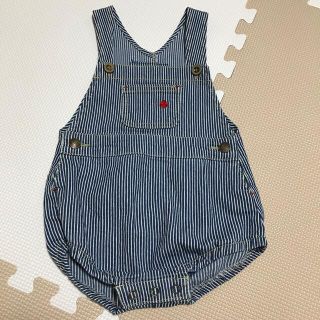 ポロラルフローレン(POLO RALPH LAUREN)のPOLO☆オーバーオール☆ストライプ(ロンパース)