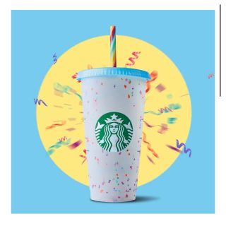 スターバックスコーヒー(Starbucks Coffee)のスターバックス　海外限定　リユーザブルカップ カラーチェンジ(その他)