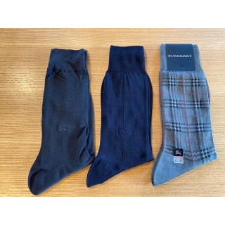 バーバリー(BURBERRY)のバーバリー　靴下3足＋訳あり1足(ソックス)