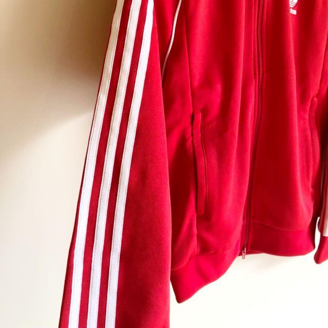 adidas アディダス ジャージ トラックジャケット Mサイズ 赤色 レッド 翌日発送 adidas アディダス ジャージ トラックジャケット Mサイズ 赤色 レッド ジャージ