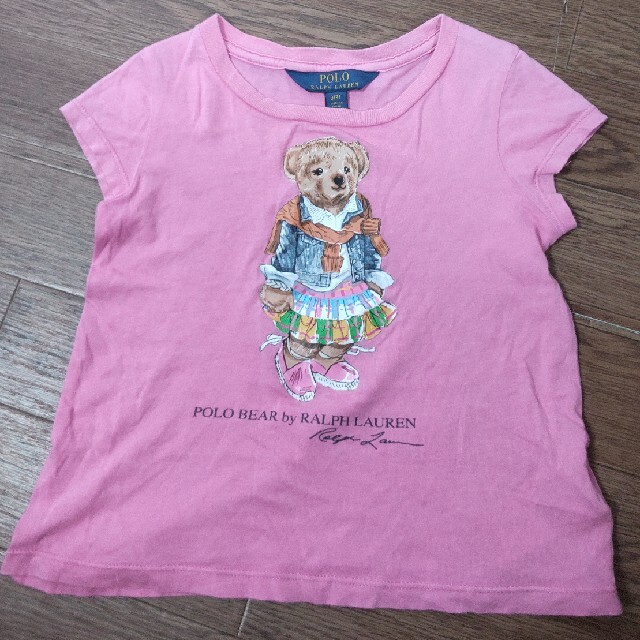 POLO RALPH LAUREN(ポロラルフローレン)のポロ　ラルフローレン　Tシャツ　サイズ100　3T キッズ/ベビー/マタニティのキッズ服女の子用(90cm~)(Tシャツ/カットソー)の商品写真