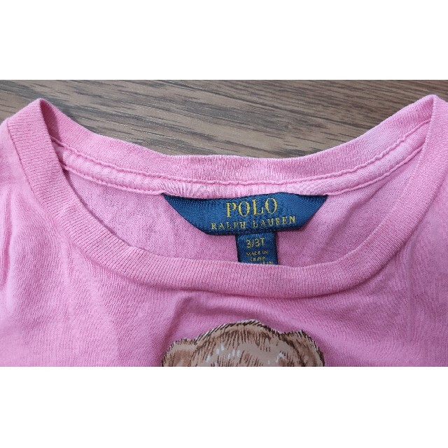 POLO RALPH LAUREN(ポロラルフローレン)のポロ　ラルフローレン　Tシャツ　サイズ100　3T キッズ/ベビー/マタニティのキッズ服女の子用(90cm~)(Tシャツ/カットソー)の商品写真