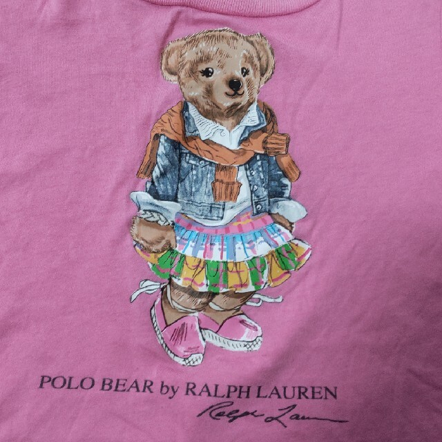 POLO RALPH LAUREN(ポロラルフローレン)のポロ　ラルフローレン　Tシャツ　サイズ100　3T キッズ/ベビー/マタニティのキッズ服女の子用(90cm~)(Tシャツ/カットソー)の商品写真